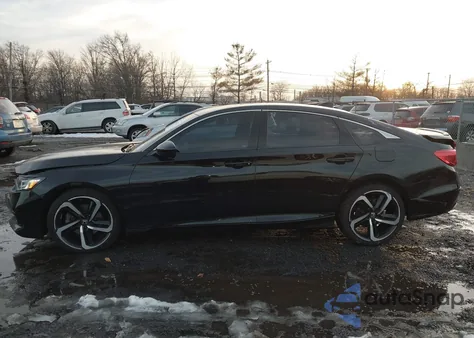 2021 Honda Accord Sport Special Edition z USA, uszkodzony, nr VIN 1HGCV1F45MA050148